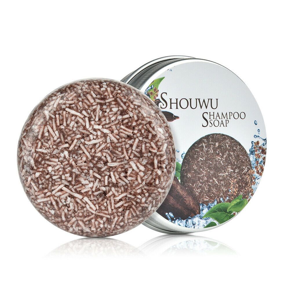 Grey Reverse Shampoo Bar Polygonum Multiflorum Essence Hair Darkening Shampoo Anti White Hair Soap