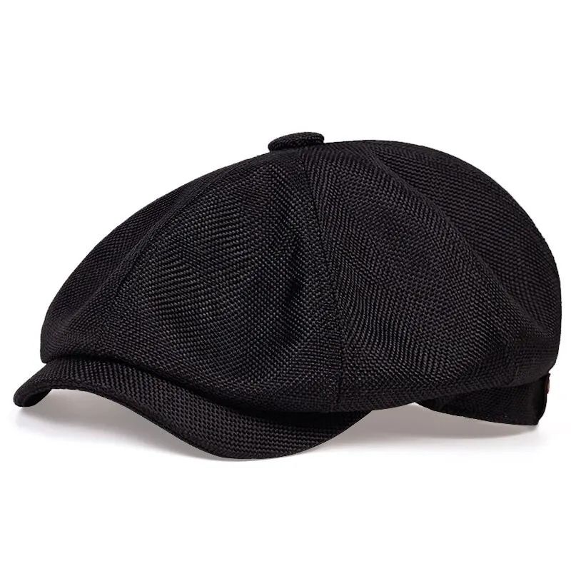 men&apos;s casual newsboy hat retro beret hat wild casual hats unisex wild octagonal cap