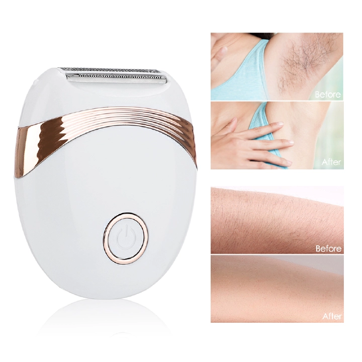 Women Hair Remover Electric Painless Epilator Facial Shaver Machine Face Leg Bikini Armpit Arm Female Razor Hair Trimmer Gold