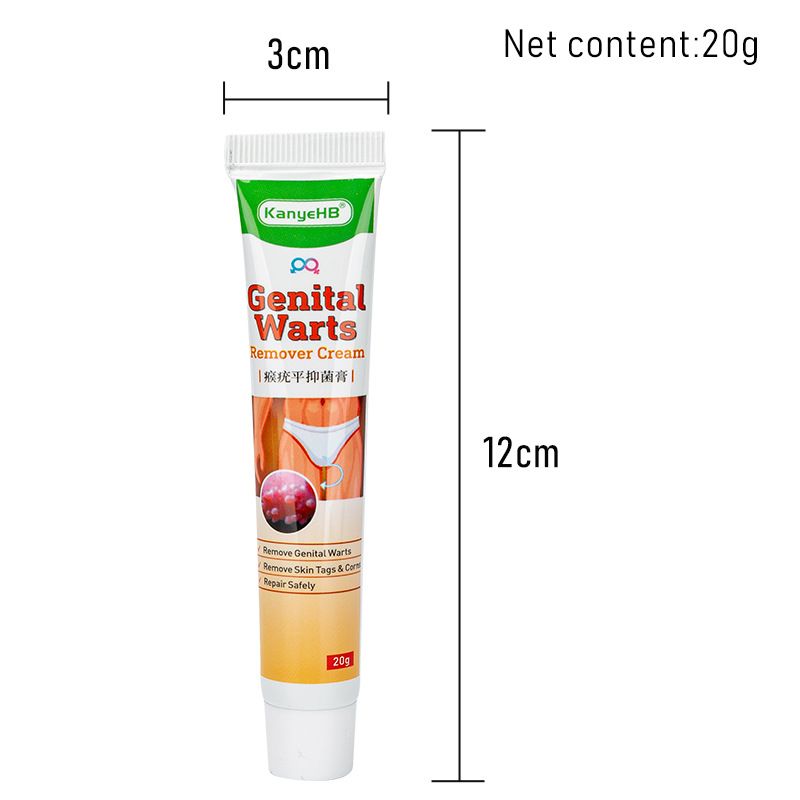 20g Genital Wart Herpes Remover Ointment Skin Tags Mole &amp; Papillomas Wart Remover Condyloma Acuminatum Treatment Cream