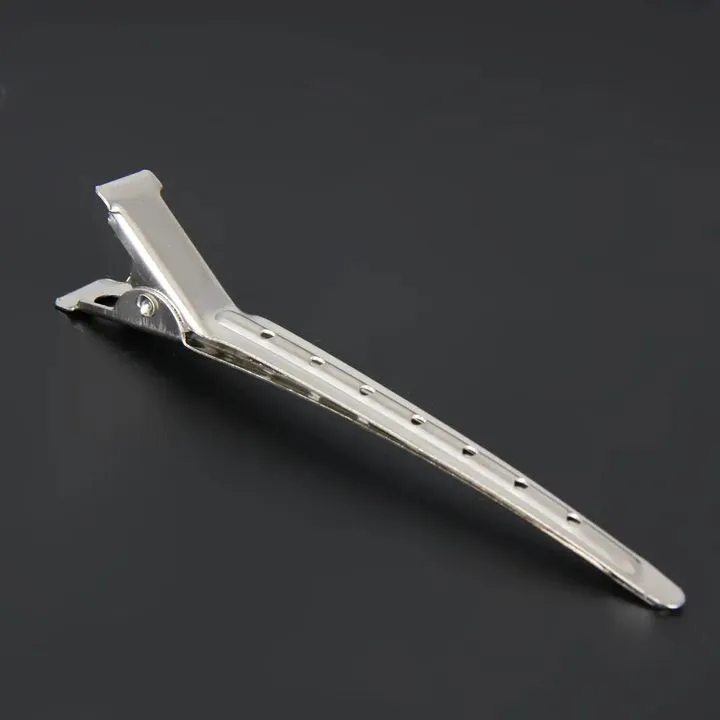 10PCS hair clips headwear stainless hairdressing clips clamp salon equipments human hair style tools