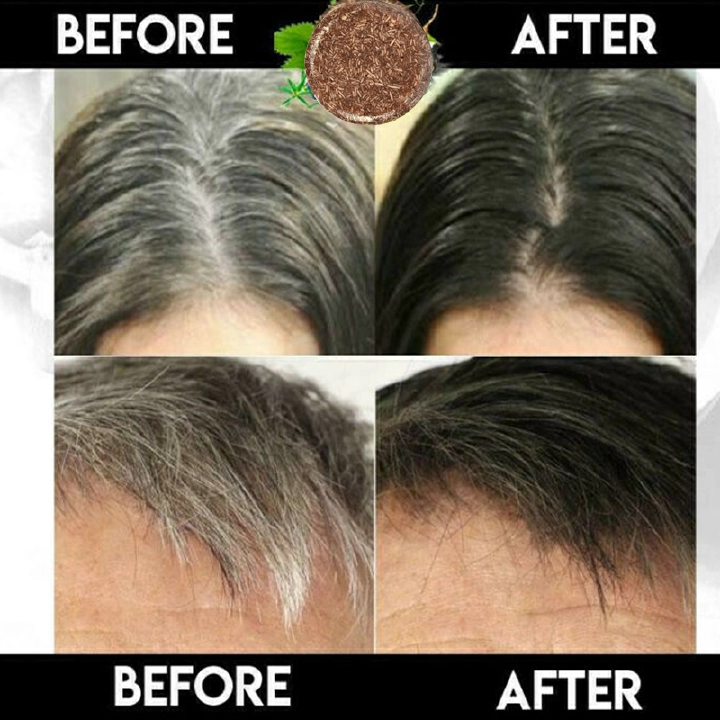Hair Shampoo Polygonum Essence Hair Darkening Shampoo Soap Natural Organic Hair Shampoo Gray Hair Reverse Hair Loss Products