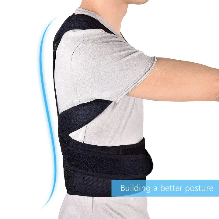 Adjustable Back Spine Posture Corrector Humpback Back Support Brace Shoulder Belt Posture Correction