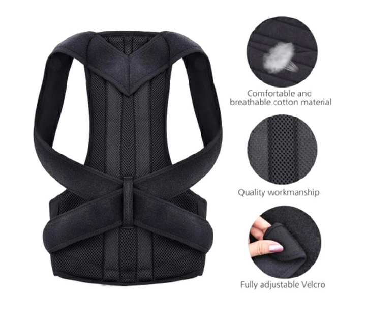 Adjustable Back Spine Posture Corrector Humpback Back Support Brace Shoulder Belt Posture Correction