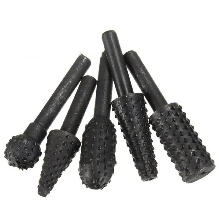 5PCS 1/4&apos;&apos; Drill Bit Set Cutting Tools For Woodworking Knife Wood Carving Tool