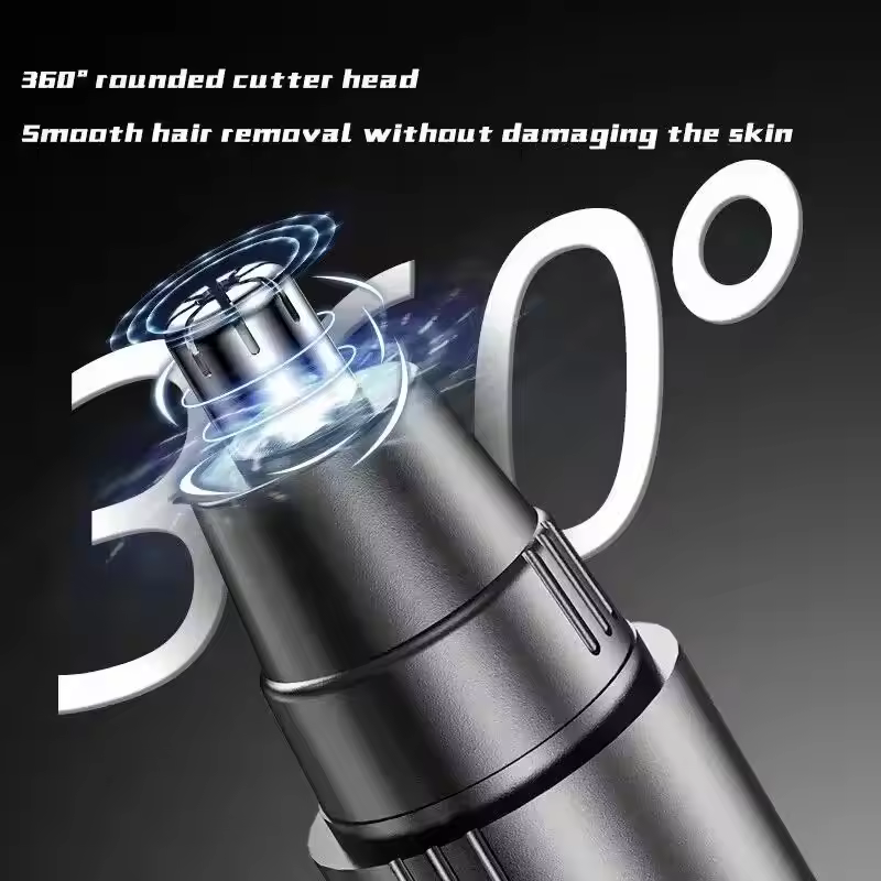Electric Nose Hair Trimmer Safe Not To Hurt The Nose Not Stuck Hair Multifunctional Shaving Nose Hair Electric Eyebrow Trimmer