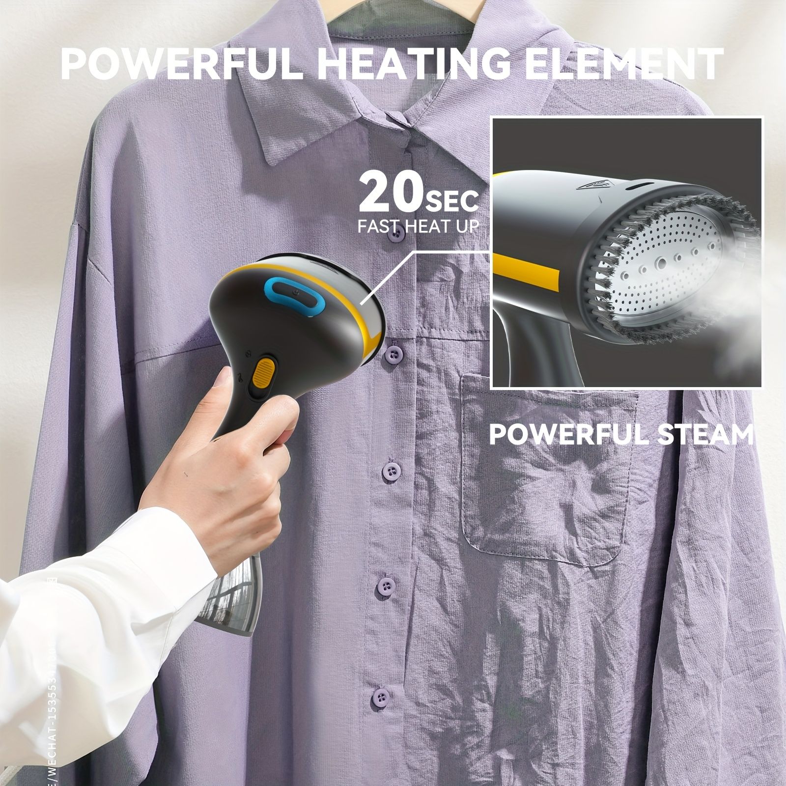 Hot Selling New Product: Handheld Hanging Iron, Household Steam Iron, Convenient Travel Style, Household Handheld Steam Iron, Ironing Machine