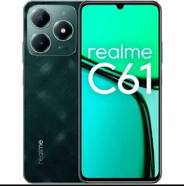 Realme C61 6.74'', 128GB Storage+ 6GB RAM(Upto 12GB RAM), Dual Sim, 50MP, 5000mAh Type C Smartphones