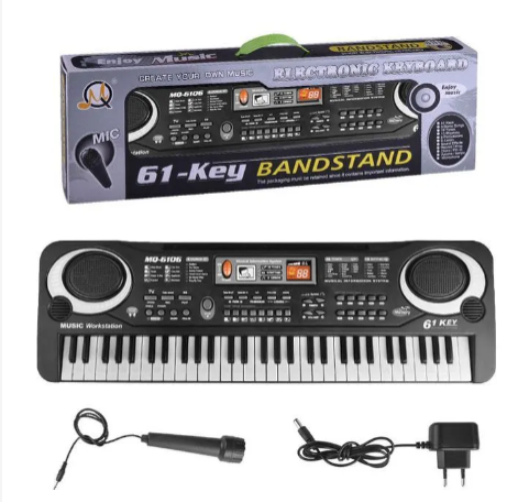 61 Keys Kids Piano Electronic Keyboard Music Instrument