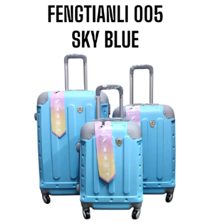 Good Partner Pvc Polycarbonate Hardside Traveling Fibre Suitcase