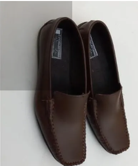 MEN`S OFFICIAL GENUINE LEATHER SLIP ON LOAFERS