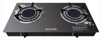 AILYONS High QUALITY infrared Countertop Glass Two Burner Cooker-Auto Ignition