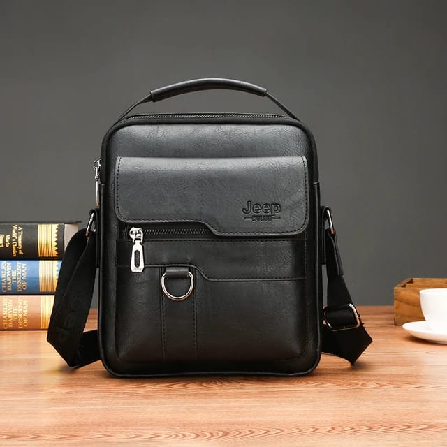 Jeep Executive Messenger Bag / Jeep Business Messenger Briefcase / Jeep Professional Messenger Bag / Jeep Office Messenger Tote / Jeep Sleek Messenger Backpack / Jeep Stylish Messenger Document Holder
