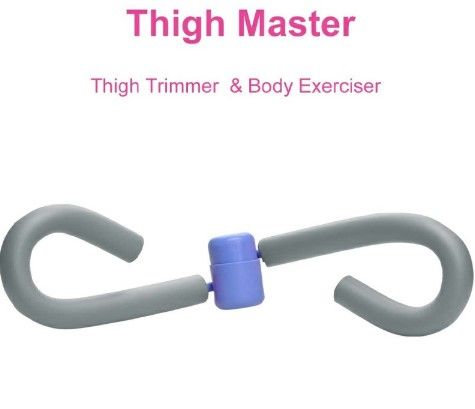Fitness Thigh Master Muscle Toner - Hips, Butt, Leg, Arm Shaper - Postpartum Recovery Thigh Exerciser . Home Gym Resistance Exerciser for Kegel & Pelvic Floor Exercises"