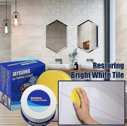 1 miracle cleaning paste - Jaysuing Multipurpose Cleaner Cream - Powerful Steel Cookware, Tiles, Sink, and bottom pot/sufuria Cleaner - Stain Remover for Kitchen  and Car