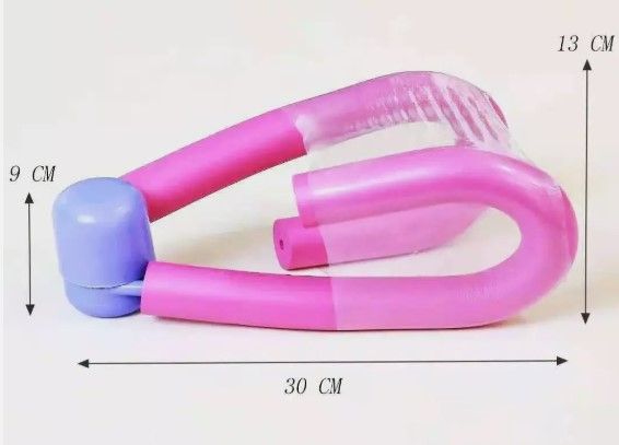Fitness Thigh Master Muscle Toner - Hips, Butt, Leg, Arm Shaper - Postpartum Recovery Thigh Exerciser . Home Gym Resistance Exerciser for Kegel & Pelvic Floor Exercises"
