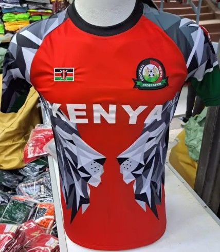 Valentines Offer! Team Kenya Shirt - Unisex High-Performance Moisture-Wicking Fabric for Sports and Support