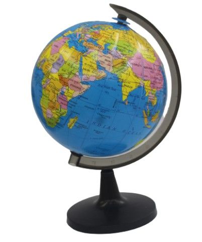 World Globe Decor - Educational Gift & Stylish Home Decor with Stable Base