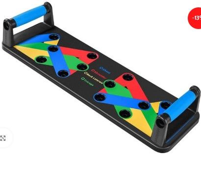 Multifunctional Foldable Push Up Board - Portable Home Workout Tool for Chest, Arm, Shoulder, Back and Abs