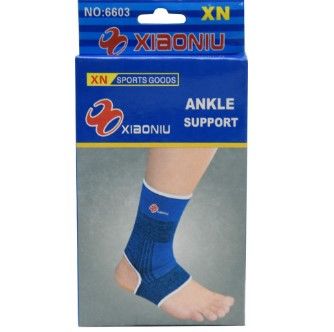 Sports Ankle Support Brace – Compression Wrap for Injury Recovery & Pain Relief | Adjustable Ankle Stabilizer for Sports & Daily Use