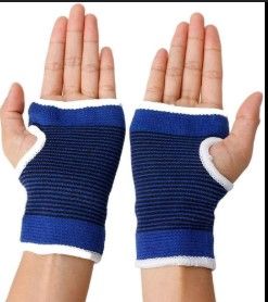 2 Sports Palm Support Gloves Brace (Pair) – Wrist & Hand Compression Wrap | Pain Relief & Injury Prevention for Gym, Sports, Typing, Daily Use Weightlifting Outdoor Sports Cycling Gloves