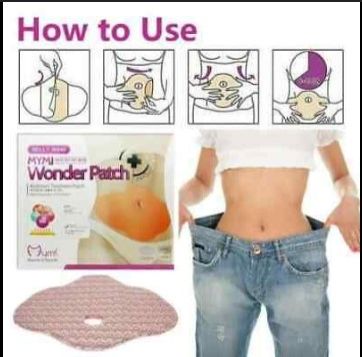 Wonder Patch Belly Slimming Patch (5pcs) | Fat Burning Abdominal Slimming Patch | Korean Belly Slimming Stickers| Fat Burning Patch Belly Stickers Slimming Products Body Belly Detox Weight Loss