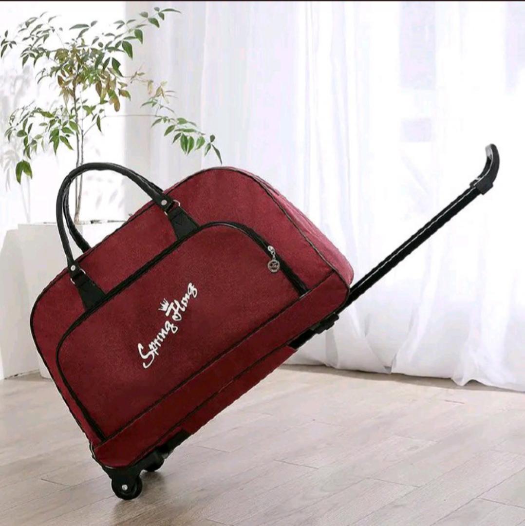 Unisex Trolley Hand Travel Bag/ A travel bag on wheels