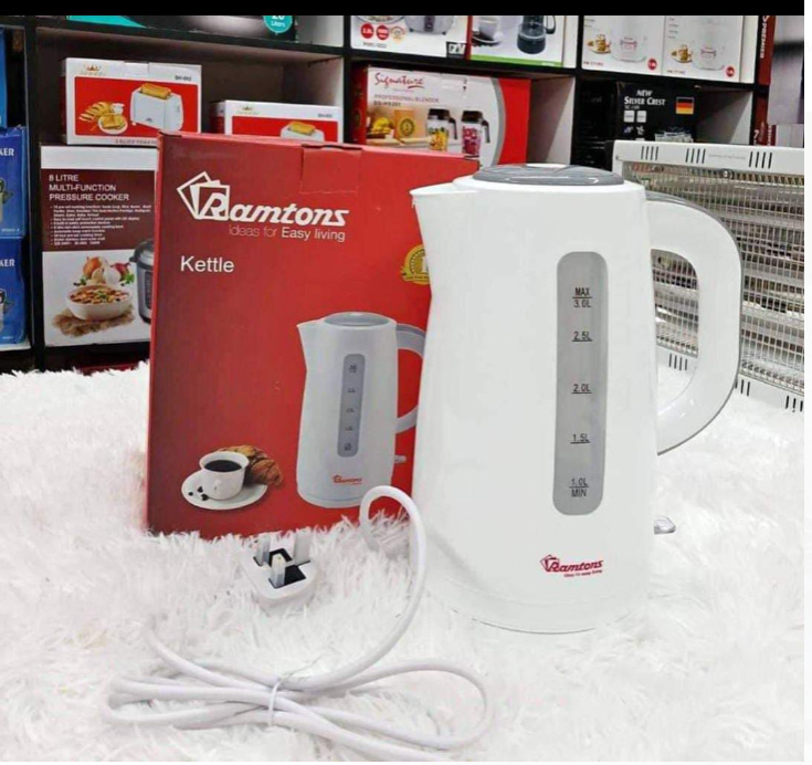 Ramtoms 1.7 L / 3.0 L  Electric Kettle Water Heater & Boiler Jug Ramtoms