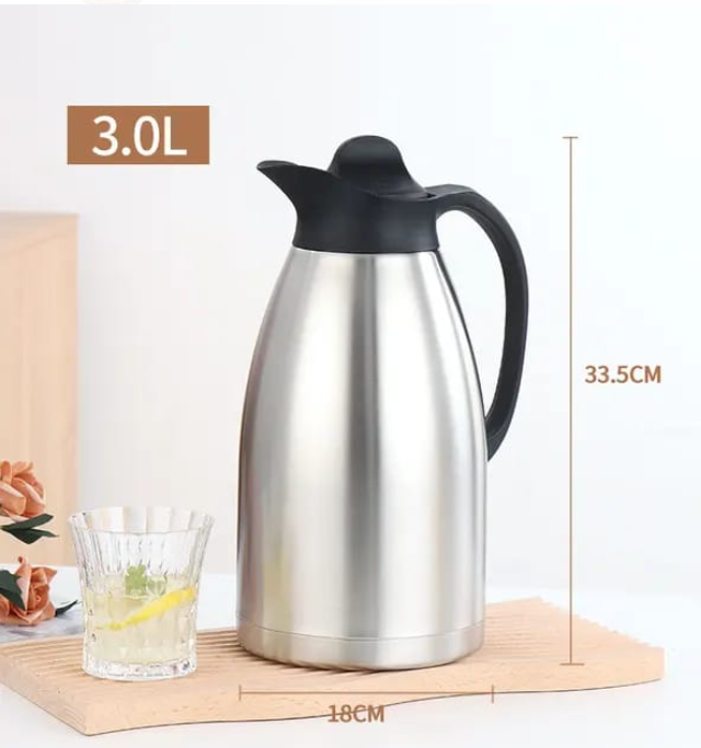 2.0L /3.0LStainless Steel Vacuum Jug Coffee Pot Vacuum Flask