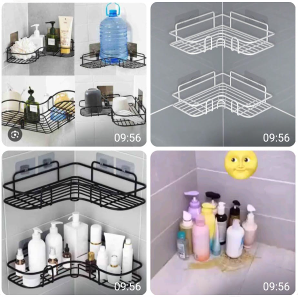 Bathroom Corner shelf organiser