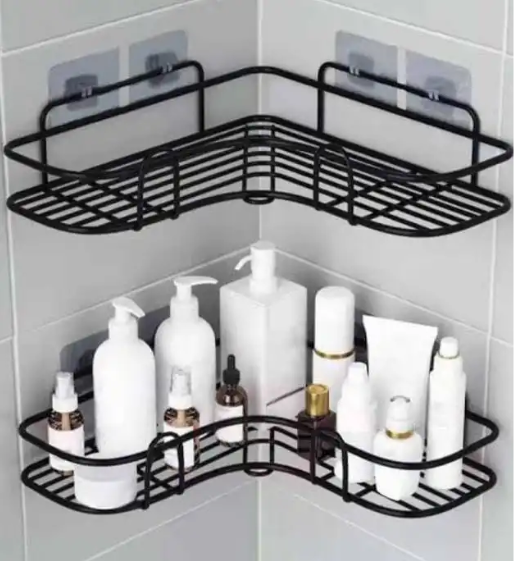 Bathroom Corner shelf organiser