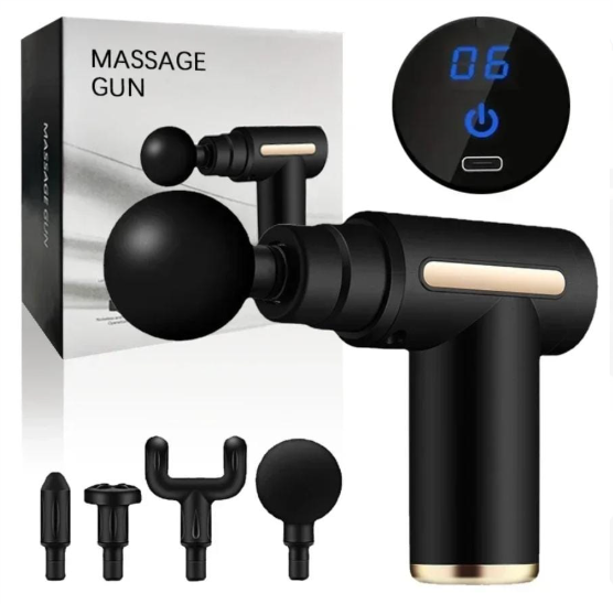 5 in 1 Portable Massage Gun for Full Body Relief Ideal for Back Neck Muscles
✅At home,gym,office.Increases exercise range and enhance blood circulation USB Rechargeable