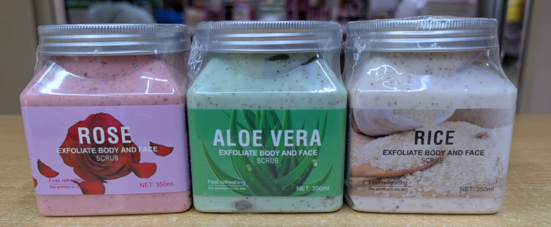 Hot Deal🔥💥 Face and Body scrub Anti Spots Exfoliates Dead Skin Cells, Promote Blood Circulation, Hydrate The Skin, Nourishes & Softens Body Scrubs