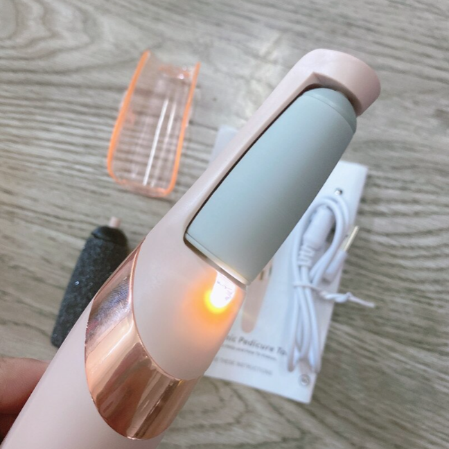New electric cordless rechargeable callus remover Electric Callus Remover, Foot Scrubber Rechargeable Pedicure Callus Remover Foot File Kit Feet Skin Care Pedicure Soft feet Achievement
