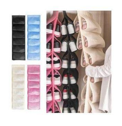 12 Grid Hanging Storage Bag, Closet Organizer, Wardrobe Organizer, Door, Pocket, Shoes