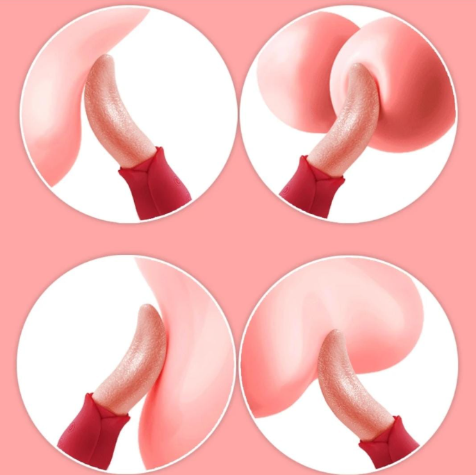 NEW INN ‼️‼️ 10 speeds realistic licking tongue rose . Your happiness is our priority 😊🤪 view 4