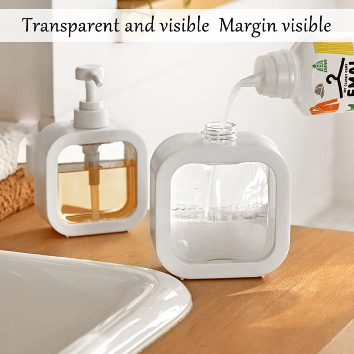 Brand New 500ml Clear Soap Dispenser Lotion Dispenser , Sanitizer Dispenser. Very High Quality Stylish and Luxurious Hand washer soap
