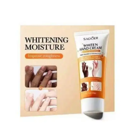 SADOER Fast Whitening Dark Knuckles Brighten Hand Cream Melanin Corrector Moisturizing Intense Stains Remover Cosmetics Skin Care