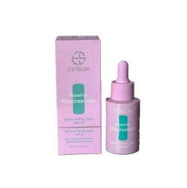 🔥Hot COMBO Deal 🔥 ESTELIN Rosehip Niacinamide Spots Fading, Smoothing & Moisturizing Serum + ESTELIN Niacinamide spots fading night cream that helps to even skin tone and moisturize