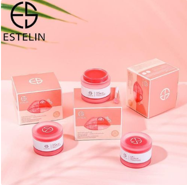 ESTELIN Cherry Lip Care Set 3-in-1 – Exfoliating Sugar Scrub, Nourishing Lip Mask & Hydrating Balm.
