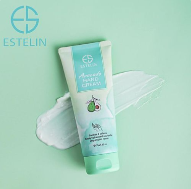 ESTELIN Hydrating  Avocado Hand Cream – Deep Moisturizing & Nourishing Repair for Dry, Cracked Hands | Fast Absorbing Hydrating Hand Lotion