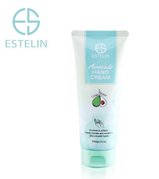 ESTELIN Hydrating  Avocado Hand Cream – Deep Moisturizing & Nourishing Repair for Dry, Cracked Hands | Fast Absorbing Hydrating Hand Lotion