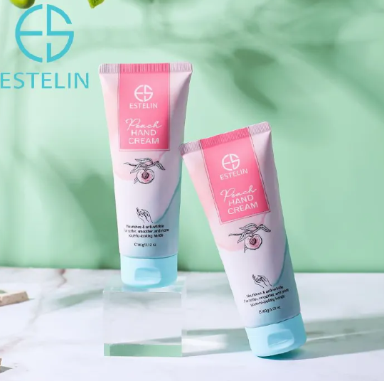 ESTELIN Peach anti aging Hand Cream – Moisturizing & Nourishing Hand Lotion for Soft, Smooth Skin , Long-Lasting Hydration