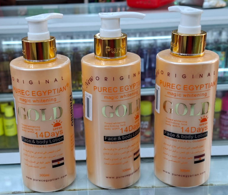 Pure Egyptian Magic Whitening Gold Face & Body Lotion For whitening, Skin Firming skin lotion