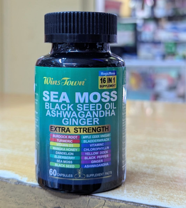 Sea Moss Gummies Highly Effective Anti-Aging, Cardiovascular Health, Cholesterol Support, Energy Support, Immune Support