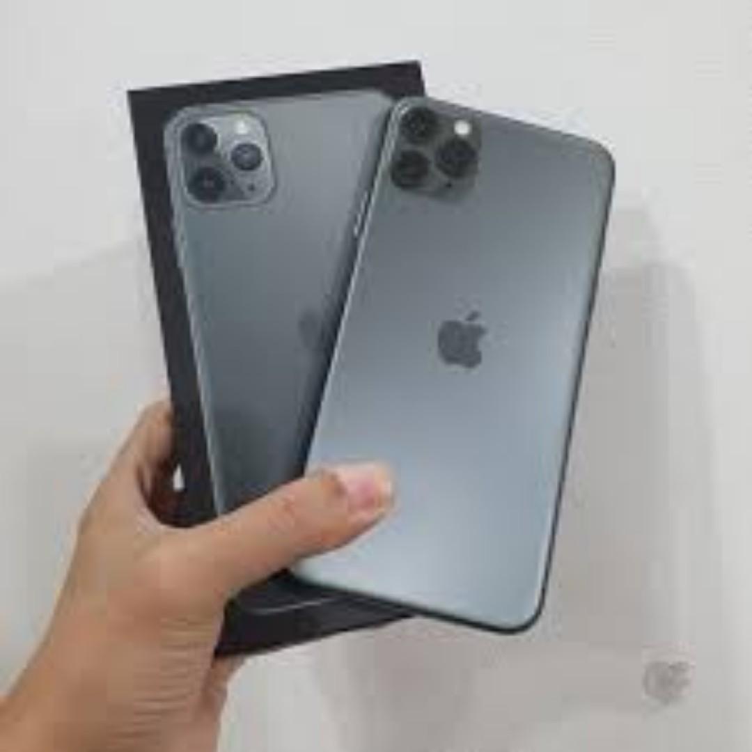 Brand New iPhone 11 Pro Max  512GB Ultimate Performance, Triple Camera, 6.5-inch Display, and A13 Bionic Triple-Camera System with Night Mode, and 4K Video, All-Day Battery Life, and Water Resi