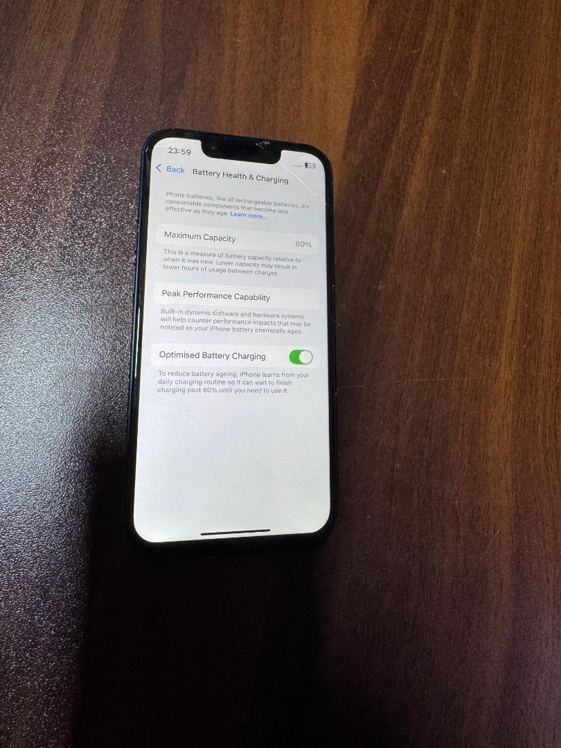 Refurbished Iphone 13Mini 128GB Battey Health 80% smartphone mobile apple device