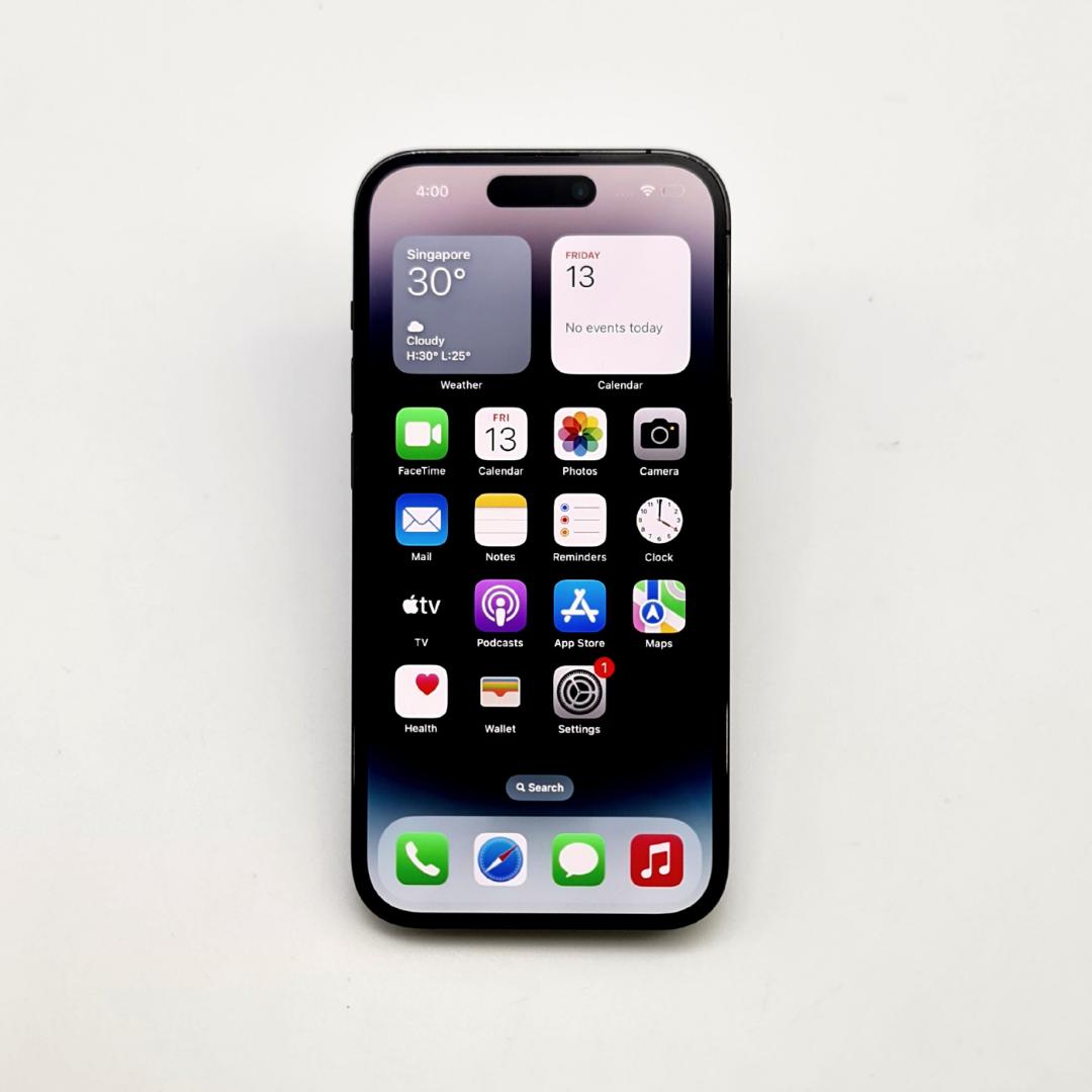 Refurbished Apple iPhone 14 Pro Max 1TB Smartphone Dual SIM Card Face Unlock 6.7 Inch + 5G Refurbished Phone.