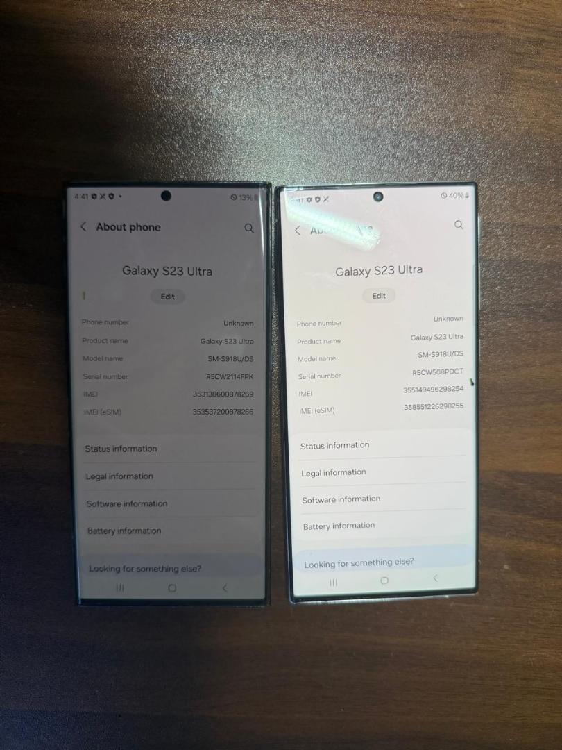 Refurbished Samsung Galaxy S23 ultra   dual sim Smart Phone 6.9 8GB+256GB 200MP+12MP  5000mAh Unlocked smartphone Samsung S23 ultra