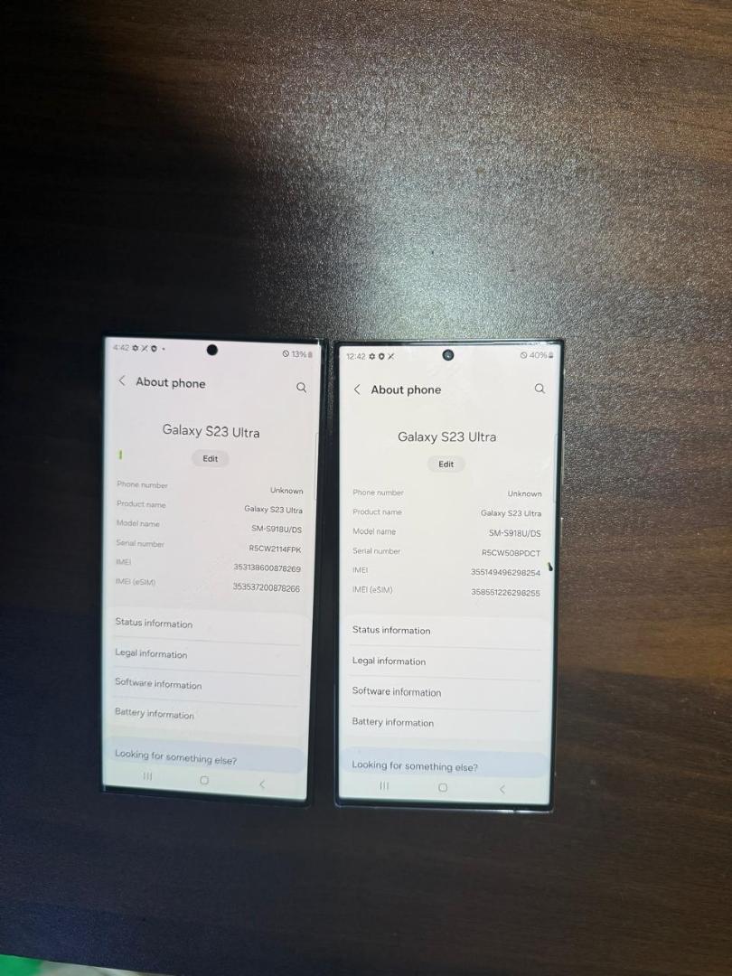 Refurbished Samsung Galaxy S23 ultra   dual sim Smart Phone 6.9 8GB+256GB 200MP+12MP  5000mAh Unlocked smartphone Samsung S23 ultra